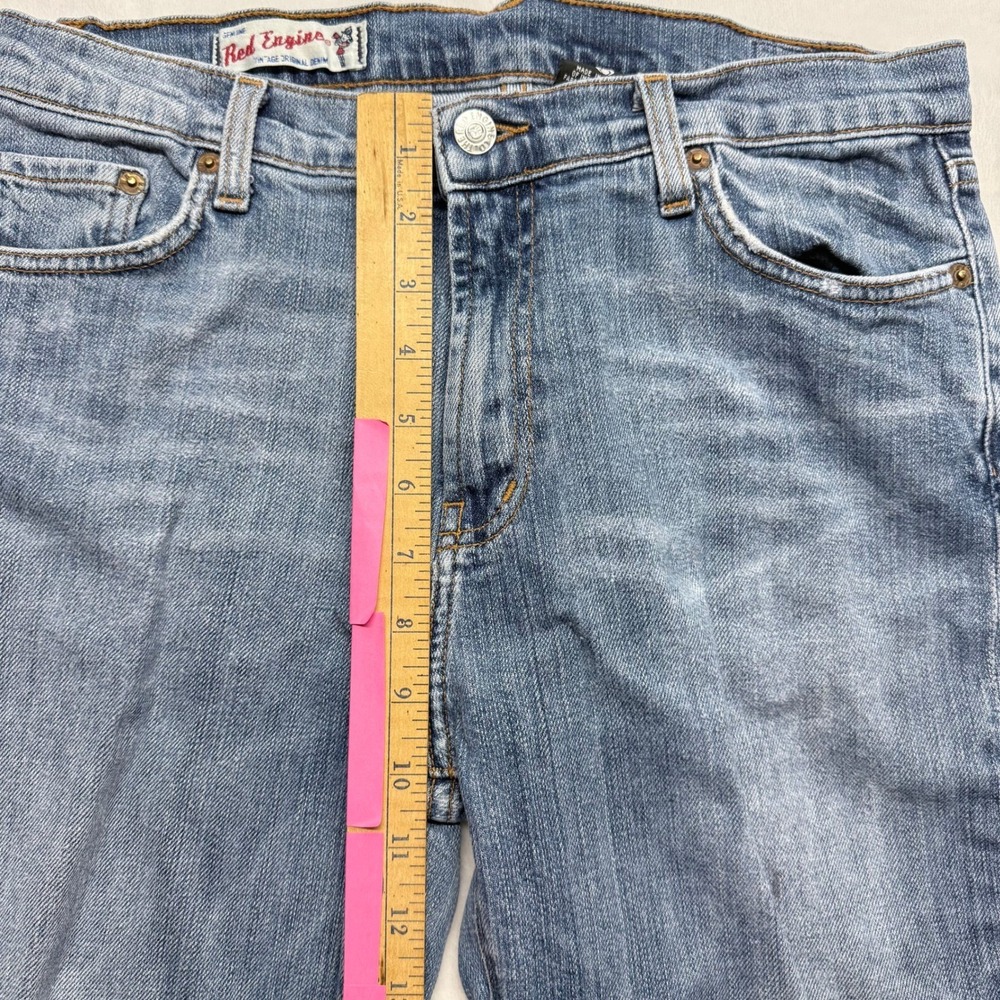 Red Engine Womens Jeans Size 30 Bootcut Blue Denim‎ Made in America - Picture 5 of 10